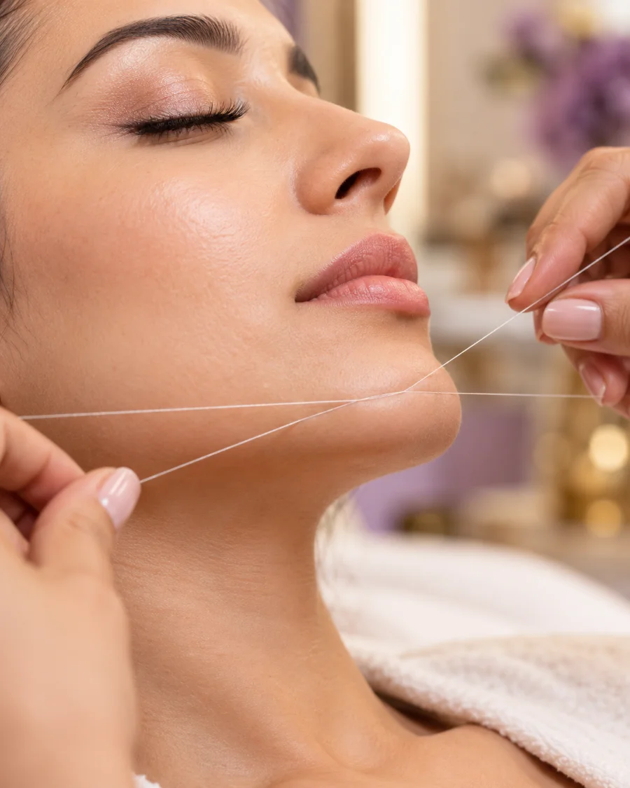 Chin threading