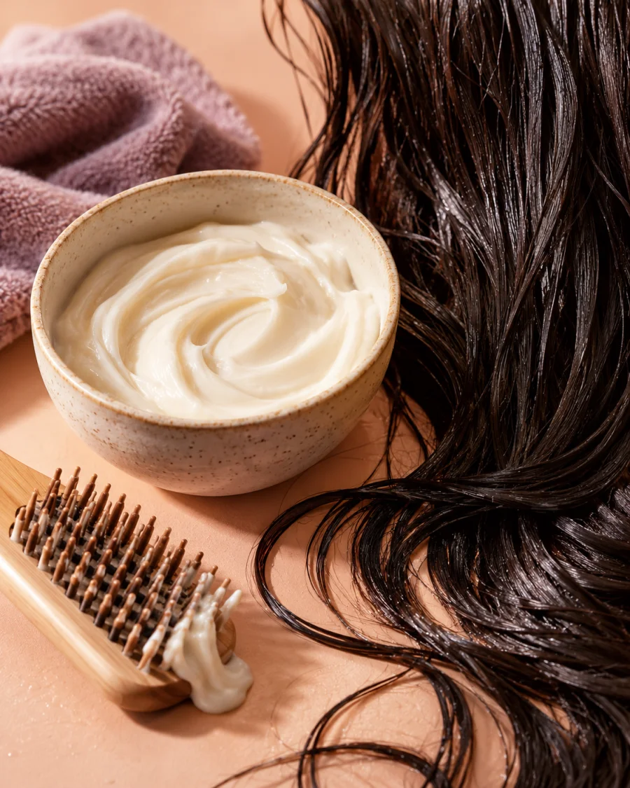 Dry and damaged hair care